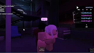 submissive alvina slut before a good black cock