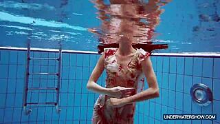 Martina the Hot Croatian Continues Her Nudist Show on Beach