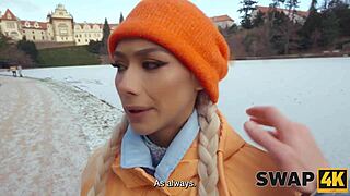 Kinky Couple Shares Hot Girl in Threesome, Boyfriend Watches