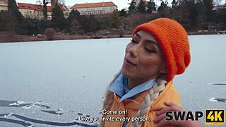 Kinky Couple Shares Hot Girl in Threesome, Boyfriend Watches