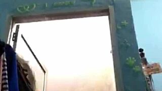 i saw indonesian girl bathing on webcam