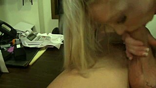 Shawna Lenee enjoys her smooth pussy and golden hair