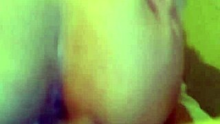 monique riding josh mccurdys huge cock in threesome action.