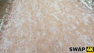 Kinky Couple Shares Hot Girl in Threesome, Boyfriend Watches