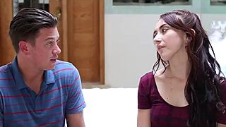 hey, hot stepsister anal fucks stepbro so good