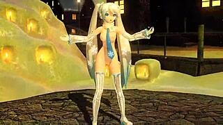 Hatsune Miku Snowman Project Diva Nude Mod Full Nude