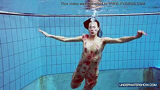 Martina the Hot Croatian Continues Her Nudist Show on Beach