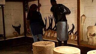 Huge cock fucks my ass in park