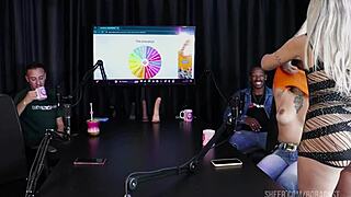 Hyoran Carvalho's sheer red lingerie compilation contrasts domination and submission