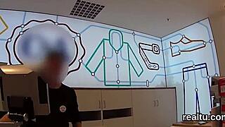 exceptional czech chick feels tempted in the shopping centre and gets passionately shagged in pov