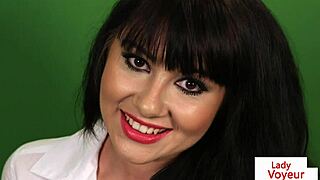 British Cfnm Voyeur Loves Joi At Work