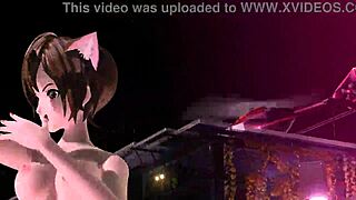 Meiko Nostalogic Project Diva Nude Mod Full Nude Cat Costume
