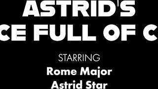 Astrid Star Rides Rome Majors Monster Cock