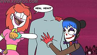 Sex With Clowns And Lots Of Fun In Goth Cartoon