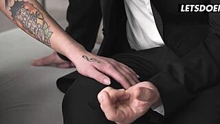 skinny babe elena lux anal affair with big dick boss - her limit