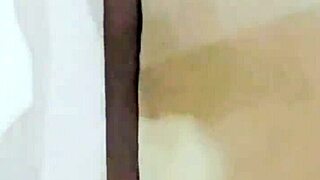 Watch the standing anal fuck, blowjob, and pissing