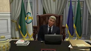 Kim K Presidential Pussy Sex