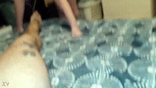 wifey and me in chill homemade mode