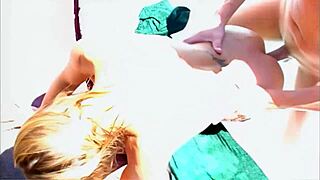 Outdoor Adventure with a Beautiful Blonde Girl