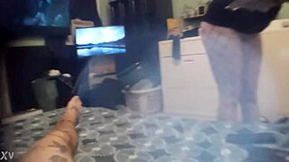 wifey and me in chill homemade mode