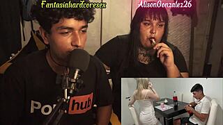 Argentinian Babe Sucks Big Cock in Fantasy!