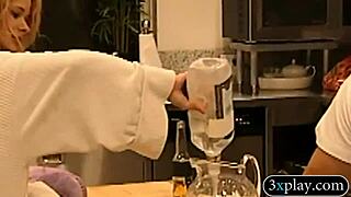 group of girls and guys having oral fun