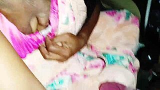 Beautiful Housewife Engages in Car Sex with Boyfriend. Cheating on Husband in Telugu Romance.