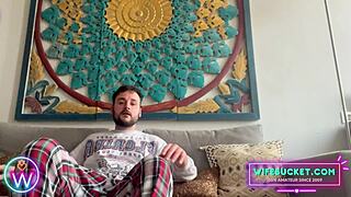 Amateur Milfs By Wifebucket - Shy Blonde Wife Gets Her Legs Spread And Her Pussy Fingered On Camera