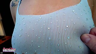 skinny brunette coed mercedez enjoys college group activities