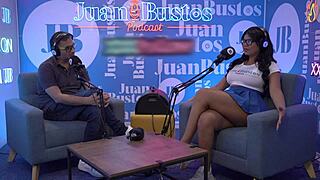 Is this giant-titted latina rosxanagutierrez ready for the fuck machine's relentless penetration on juan bustos podcast?