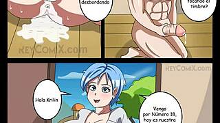comics porno krillin y numero 18 follando y se une bulma
