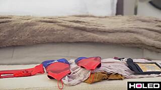 Adriana Chechik cosplays and gets pounded by a massive cock in various positions.