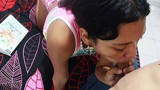 Help My Beautiful Colombian Stepsister With Tasks Or Fuck Her?