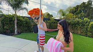 From pool cleaning to deep pleasing sonas hardcore day with porndude