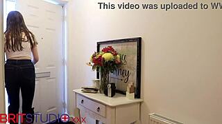 Naughty college student getting spanked and fucked rough in roleplay