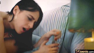 Young And Petite Marceline Moreno Enjoys Being Put In All Positions For Nick's Big Dick