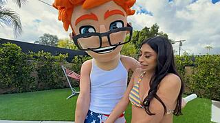 From pool cleaning to deep pleasing sonas hardcore day with porndude