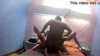 Latina Prostitute Bent Over in Bedroom