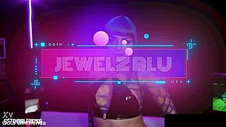 jewelz blu can't wait to get her ass creampied hard!