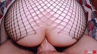 tight asshole opened up and fucked hard in doggystyle pov