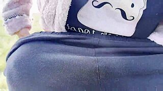 public pissing compilation in nature traveling by car pov