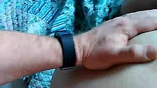 Big booty receives cum in the morning