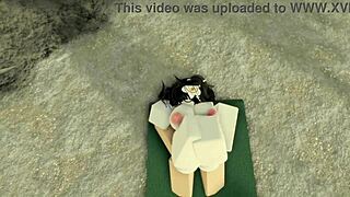 Meeting a cute beach girl for passionate fucking