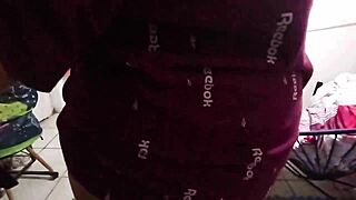 Chubby BBW Stepmom Organizes Bedroom Efficiently