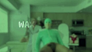 In my hands, the latex king's balls became smooth and empty