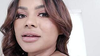 Can this bangladeshi babe handle sucking white cocks?