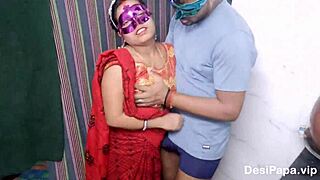 Real newly married Indian wife gets fucked in doggystyle hot sex