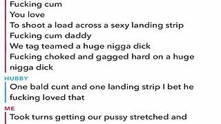 sexting while cuckolding husband on snap chat