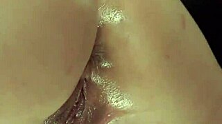 Busty Lesbian Spanks Asian!