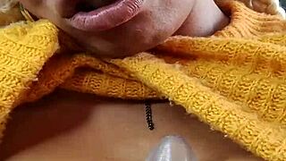 i'm a hairy slut jumping on the dildo and squirting from my pussy